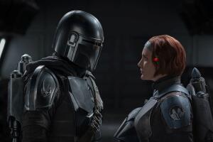 Bo Katan y Din Djarin the Mandalorian star wars oficial.jpg