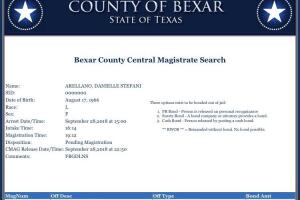 Ficha magisterial deteneción Daniela Castro