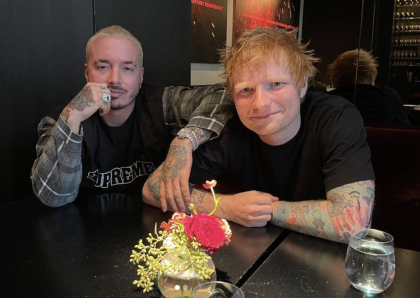 El “Niño de Medellín” J Balvin y Ed Sheeran anunciaron que pronto harán el lanzamiento de dos canciones de reggaeton y pop.