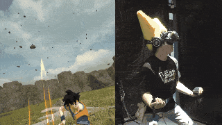 Realidad virtual Dragon ball