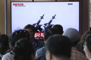 proyectiles de Corea del Norte