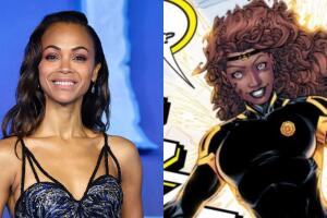 Zoe Saldaña como Bumblebee películas de DC con James Gunn.jpg