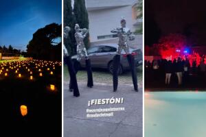 La fiesta fue organizada en la mansión del arquitecto Joaquín Torres