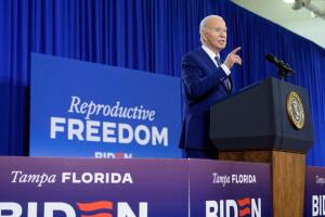 presidente joe biden tampa bay florida aborto