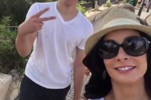 Dayanara Torres y su hijo Cristian