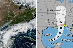 Isaías se fortalece en el Golfo de México y Florida se prepara para posibles impactos de huracán este viernes.
