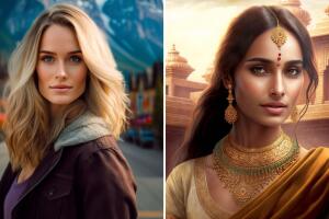 Canadá (izquierda) e India (derecha)