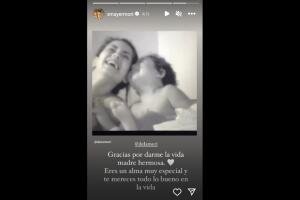 Hijo de Bárbara Mori le dedica emotivo mensaje y ella reacciona