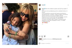 Sabrina es la hija mayor de Thalía y Tommy Mottola.