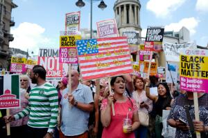 Londres protesta Trump
