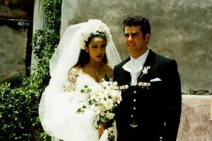 Bibi Gaytán y eduardo Capetillo boda