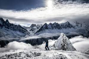TOPSHOT-FRANCE-MOUNTAIN-MONT-BLANC-LANDSCAPE