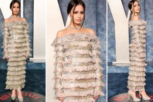 Sofía Carson en la fiesta de Vanity Fair tras los premios Oscar 2023