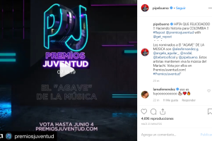 Reacciones Premios Juventud 2019