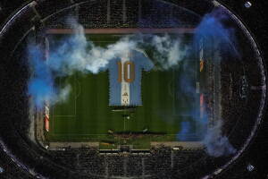 Argentina Messi Farewell Soccer