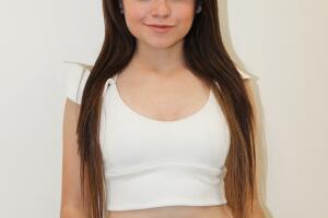 Karol Sevilla en Dolce & Gabbana