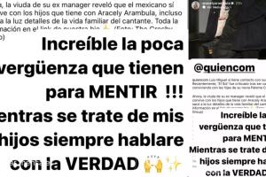 Aracely Arámula desmiente a Lucía Miranda