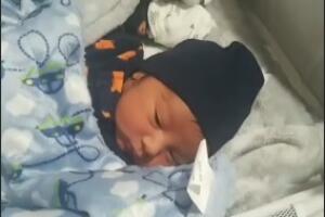 Eden Muñoz presentó a Emilio, su primer hijo