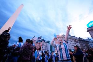 Argentina WCup Soccer Reaction