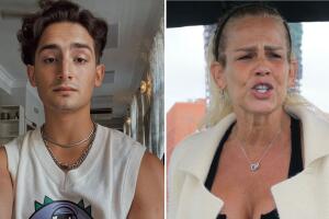 Emilio, hijo de Niurka, sale al frente y explica por qué su madre dijo que quería bañarse con él