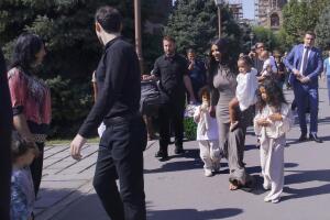 North West, Saint West, Kim Kardashian, Chicago West