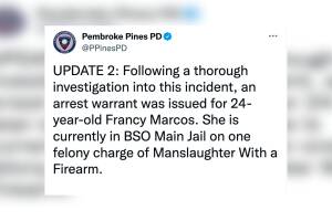 arrestan a madrastra Achilles López murió disparo Pembroke Pines