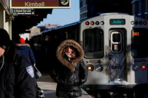 Drástico cambio de temperatura en Chicago.