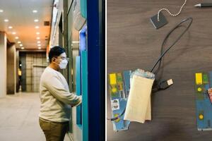 Tres skimmers fueron localizados en cajeros automáticos en Tulare.