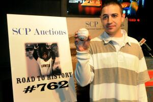 OWNER OF BARRY BONDS' RECORD SETTING HOME RUN BASEBALL