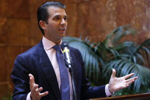 Donald Trump Jr. hijo del presidente de EEUU Donald Trump