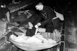 WWII LONDON BLITZ SUBWAY SHELTER
