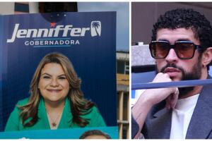 Bad Bunny Jenniffer González PNP lucha gobierno Puerto Rico 