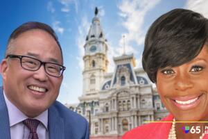 Alcaldía de Filadelfia entre David Oh y Cherelle Parker 
