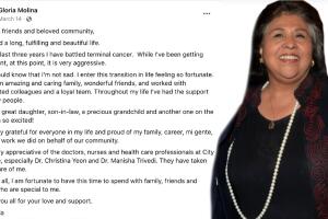 Gloria Molina muere activista mexicana Los Ángeles historia EEUU