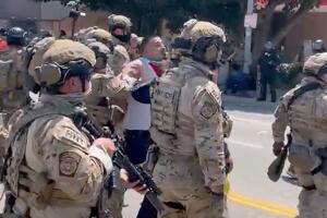 Quinto día de protestas en Los Ángeles: declaran ilegal reunión frente al Edificio Federal