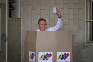 VENEZUELA-ELECTION-VOTE-GONZALEZ