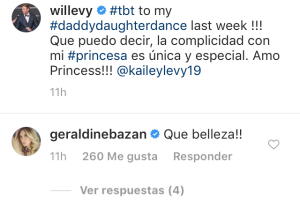 Geraldine Bazán y William Levy