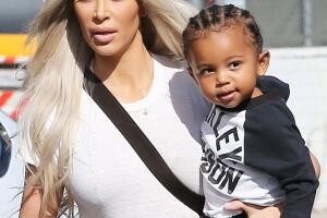 kim kardashian e hijos