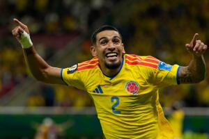 APTOPIX Congo Colombia WCup Soccer