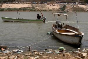IRAQ-WATER-RIVER-TIGRIS-DROUGHT