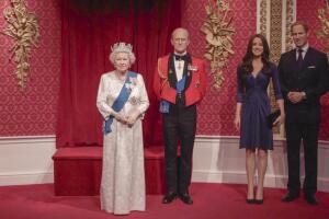 Prince Harry and Meghan Markle wax figures