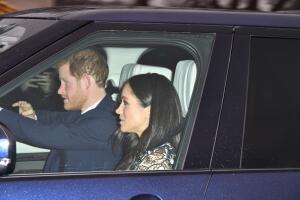 Príncipes William, Carlos, Harry, Meghan, Kate, Camilla, George