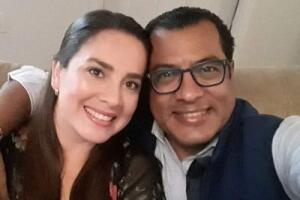 Berta Valle y Felix Maradiaga