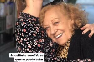 Belinda y su abuela Doña Juana