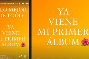 Yailin también advirtió que "lo mejor" es que ya "viene mi primer álbum".  