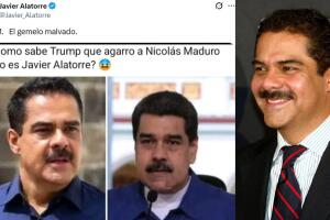 Así reaccionó el periodista mexicano Javier Alatorre a las comparaciones físicas que le han hecho con Nicolás Maduro a traves de redes sociales.   