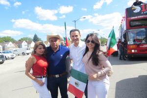 La Villita se vistió de verde, blanco y rojo