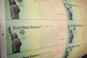 Economic Stimulus Package Tax Rebate Checks Printed