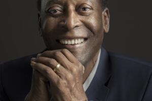 Pele Attends the Hublot Match of Friendship