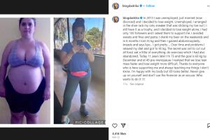 Adriana Thyssen antes y después